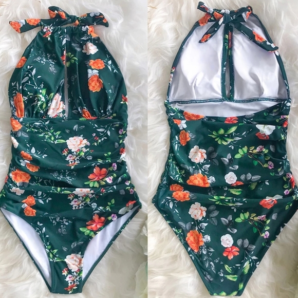Cupshe Other - 2 for $60.00 CUPSHE FLORAL SWIMSUIT XXL